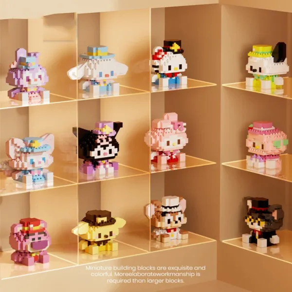 Miniso Sanrio Building Blocks Set for Kids - Image 6