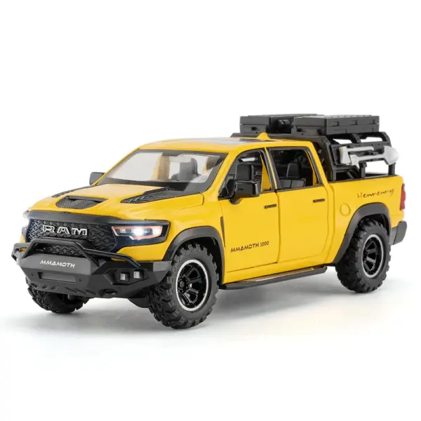 1:32 Scale Dodge RAM 1000 TRX Alloy Model Car - Image 5