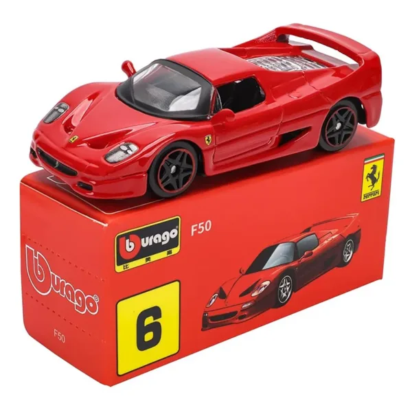 Bburago 1:64 Diecast Ferrari Model Car - Image 2