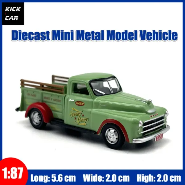 1:87 Diecast Stepside Pickup Model Car - Image 3