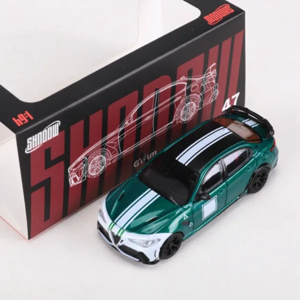 Alfa Romeo Giulia GTAm 1:64 Diecast Model Car - Image 8
