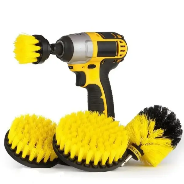 Electric Drill Brush Cleaning Kit for Various Surfaces