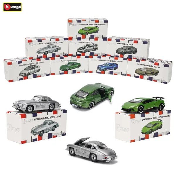 1:64 Scale Diecast Car Model Collection - Image 3