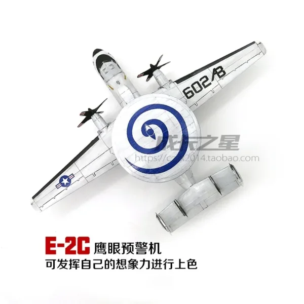 1:72 Scale E-2C Hawk Eye Model Kit - Image 5