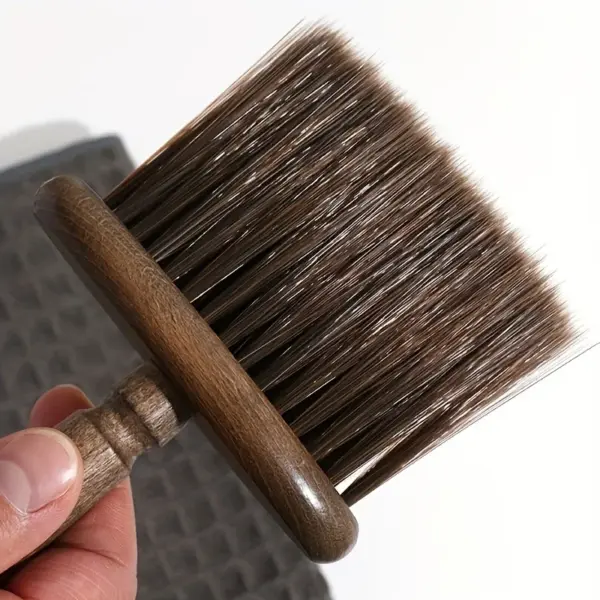 Walnut Wood Cleaning Brush for Dusting Surfaces - Image 5