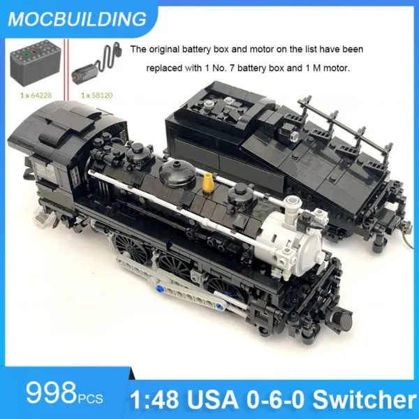 1:48 Pennsylvania Railroad T1 Train Building Set - Image 9