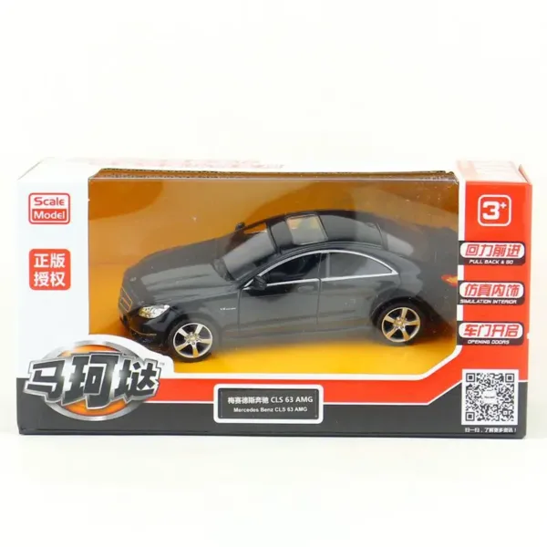 1:36 Mercedes-Benz CLS 63 AMG Diecast Model - Image 6