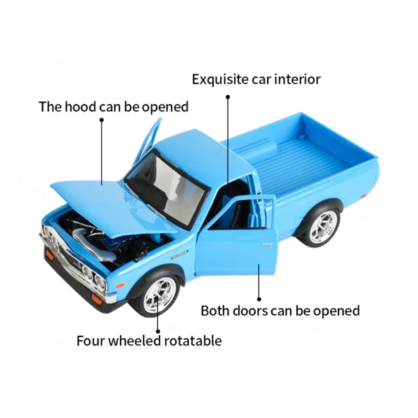 1973 Datsun 620 Pickup Diecast Model Car - Image 3