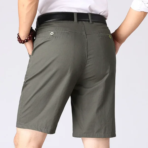 Men's Summer Casual Knee Length Shorts 8 Colors - Image 6