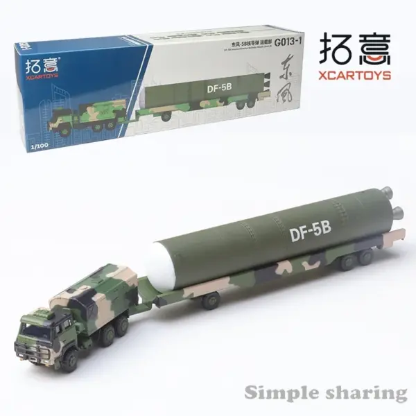 1/100 Scale Metal Alloy Missile Transport Model - Image 33