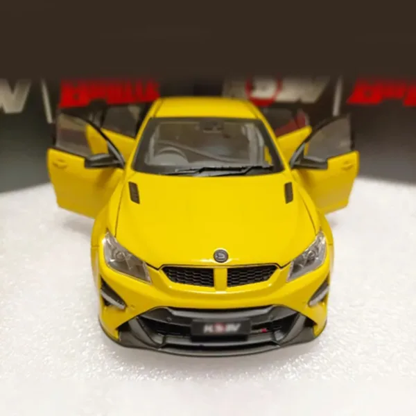 Diecast 1:18 Holden HSV GTSR Yellow Model - Image 6