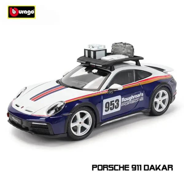 Bburago 1:24 Porsche 911 Dakar Model Car