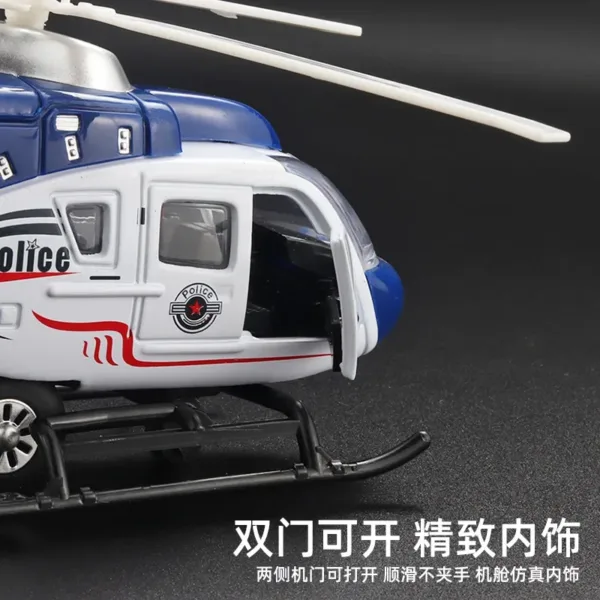 Diecast Rescue Helicopter Model 1:32 Scale - Image 5