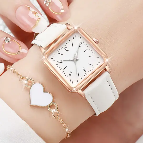 6PCS Women's Fashion Quartz Watch Set - Image 3