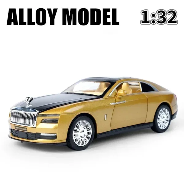 1:32 Rolls Royce Spectre Alloy Diecast Car - Image 6