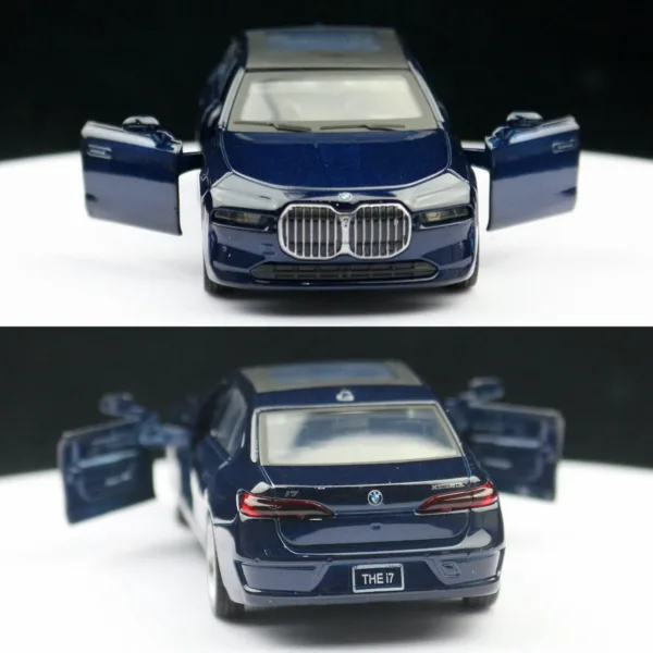 1/47 BMW I7 G70 Diecast Metal Toy Car - Image 5