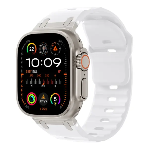 Rugged Silicone Sport Band for Apple Watch - Image 11