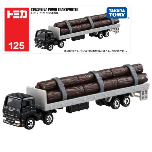 Isuzu Giga Timber Transporter Diecast Model Truck