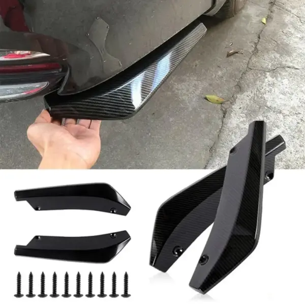 Carbon Fiber Bumper Splitters for Most Cars - Image 2