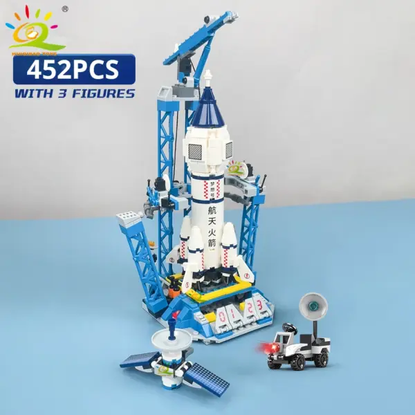 HUIQIBAO Space Shuttle Building Blocks Set - Image 7