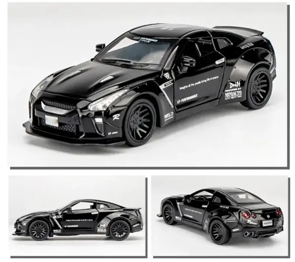 1:32 Nissan GTR Diecast Car Model - Image 4