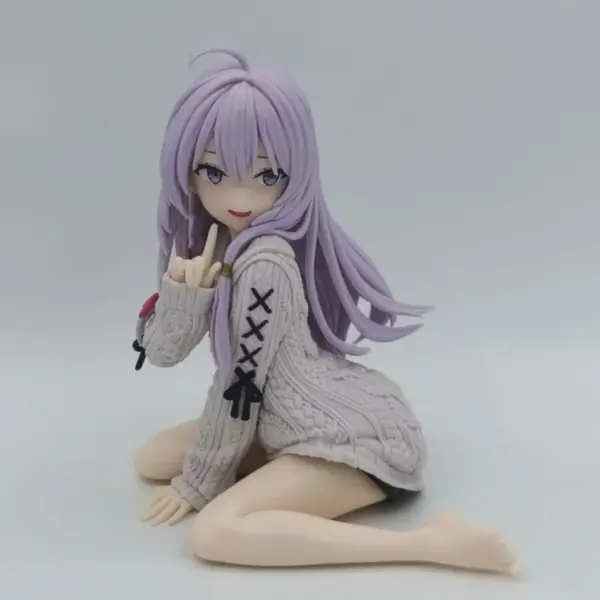 Elaina Anime Figure Cozy Sweater Doll 13cm - Image 3