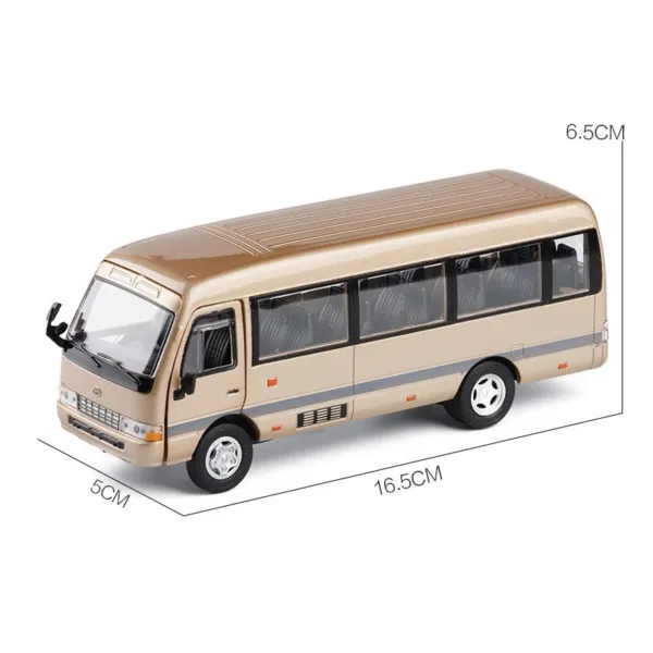 1/32 Scale Toyota Coaster Diecast Bus Model - Image 3