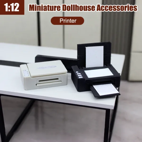 1:12 Dollhouse Miniature Typewriter Model