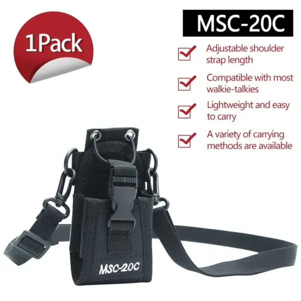 Tactical Molle Pouch for Baofeng Walkie Talkies - Image 9