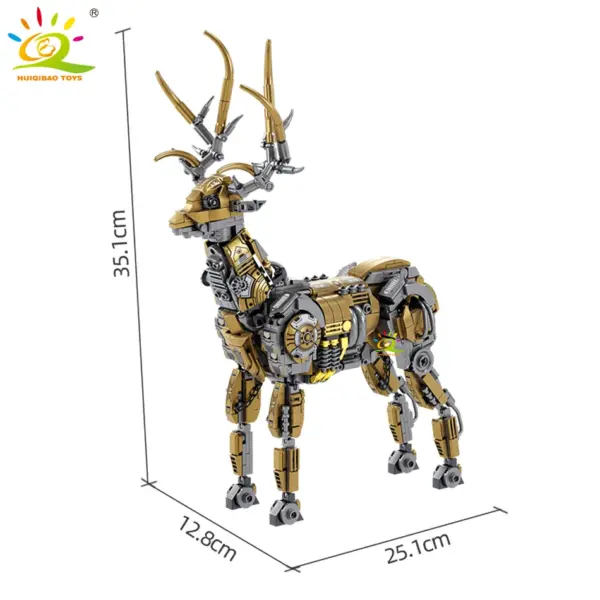 924PCS Mechanical Deer Building Blocks Set - Image 2