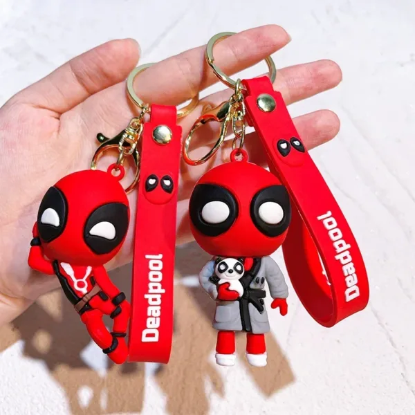 Deadpool Wolverine Keychain Model Figure - Image 4