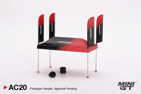 MINIGT 1:64 Paddock Service Tent Set - Image 2