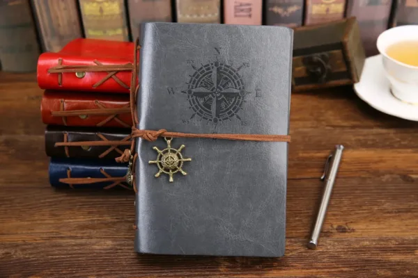 Pirate Captain Travel Journal with Anchor Design - Image 11