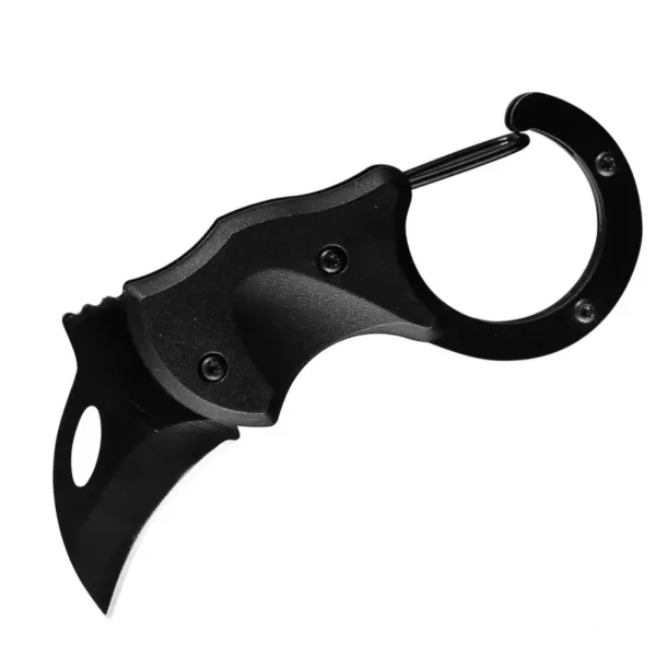 Mini Folding Claw Knife with Rubber Handle - Image 8