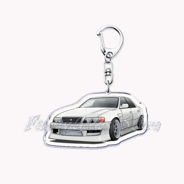 Classic Japanese Racing Cars Keychain Pendant - Image 21