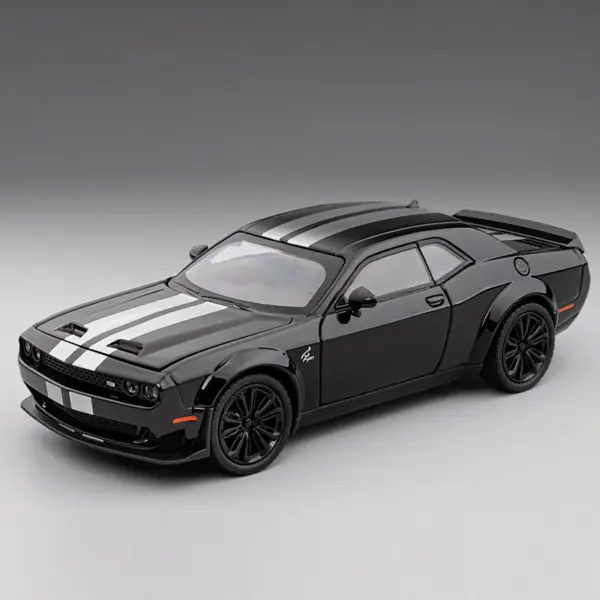 1/22 Challenger SRT Hellcat Diecast Toy Car Model - Image 9