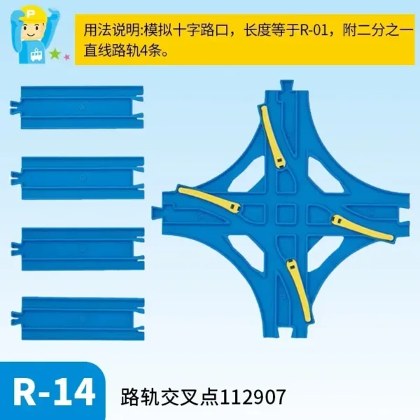 Tomica Plarail JR Series Railway Track Set - Image 11