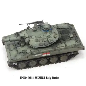 1/72 Scale M551 Sheridan Model Tank Collectible