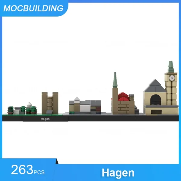 Ruhrgebiet Skylines Model Building Kit 5108PCS - Image 15