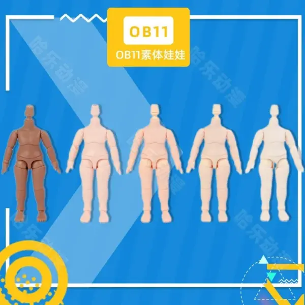 11cm BJD Body for Obitsu11 & GSC Heads - Image 2