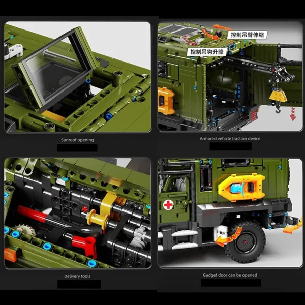 3850PCS Remote Control Off-Road Vehicle Set - Image 6