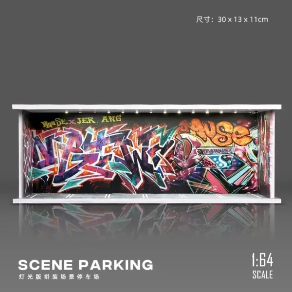 1/64 Scale Alloy Car Parking Lot Model - Image 9