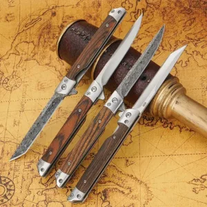 Folding Tactical Knife Stainless Steel 19.8 cm