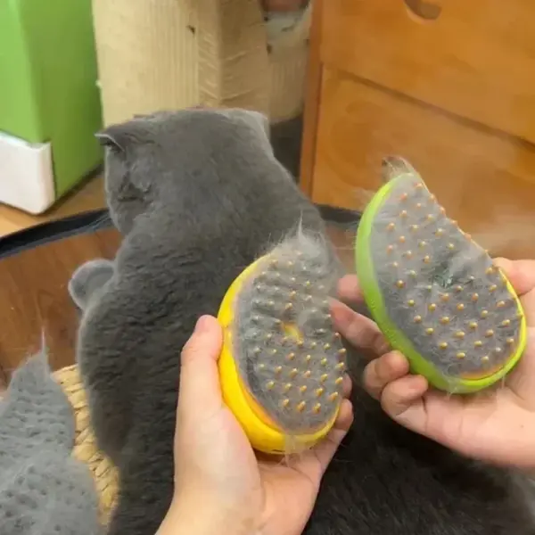 Pet Grooming Steam Brush for Cats and Dogs - Image 3