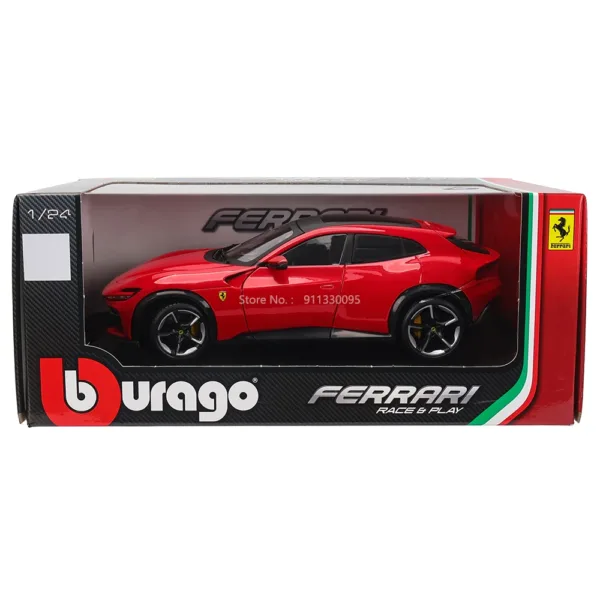 Bburago 1:24 Scale Ferrari Purosangue Diecast - Image 6