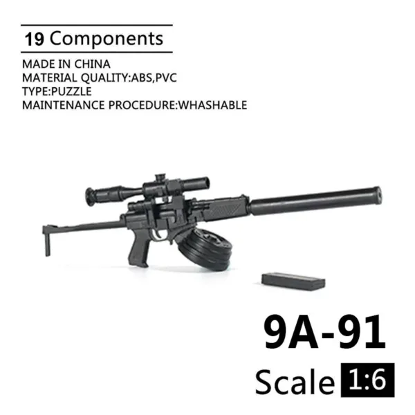 1/6 Scale AK47 Toy Gun Model Assembly - Image 26