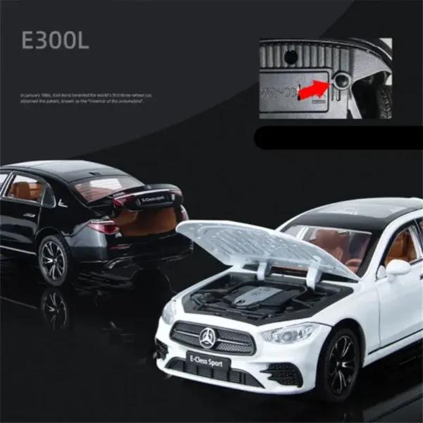 1:32 Metal E-Class Alloy Car Model - Image 4