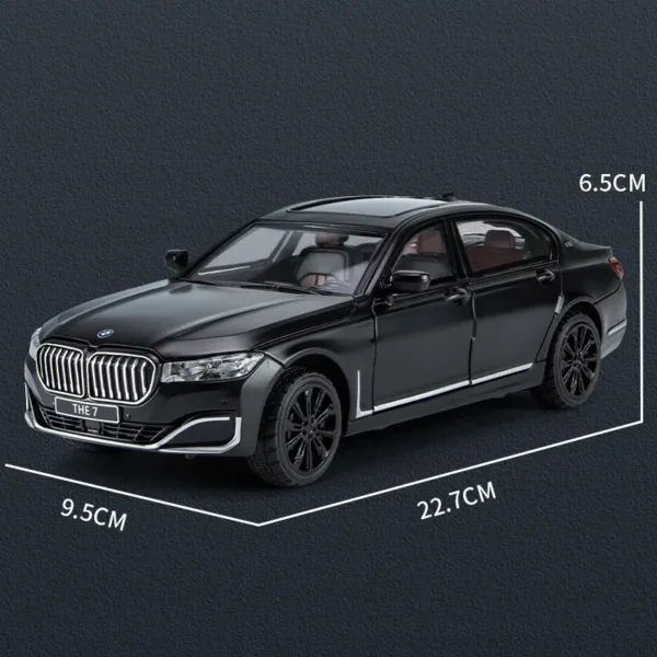 1/24 BMW 760Li Diecast Model Car with Sound - Image 2