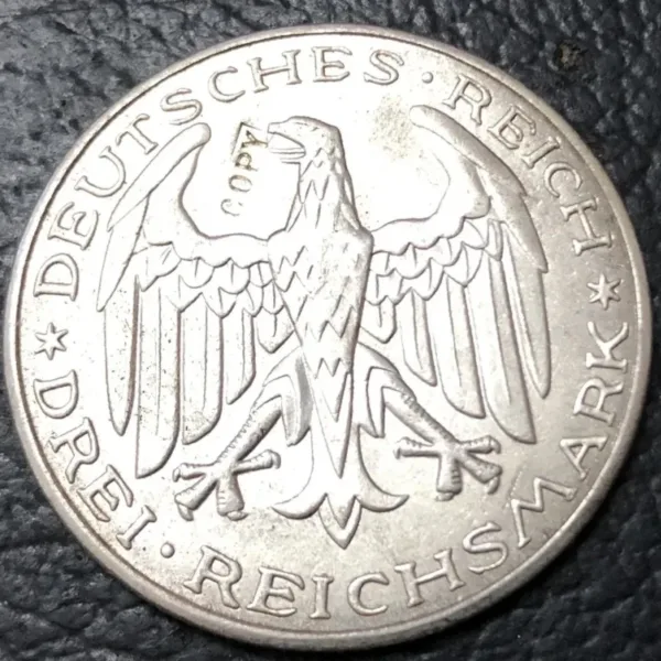 1927 Germany 3 Reichspfennig Replica Coin - Image 3