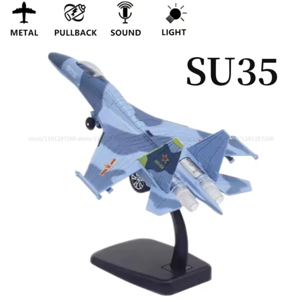 Pullback Jet Fighter Model with Lights and Sound - Image 10